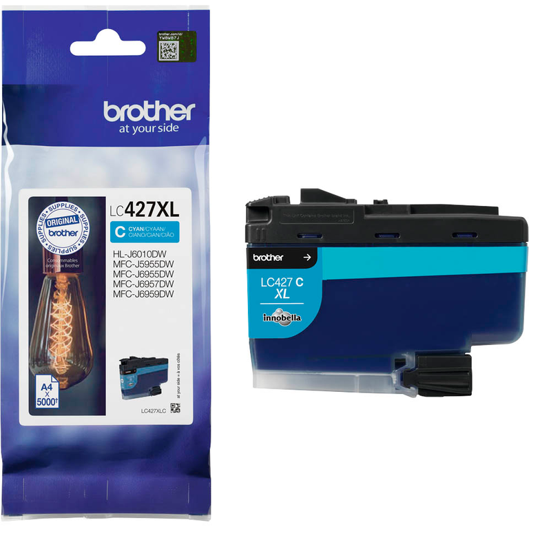 Картридж Brother LC-472XL C увеличенный