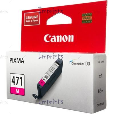 Купить Картридж Canon CLI-471M пурпурный, № 471 оригинальный Картридж Canon CLI-471M пурпурный, № 471 оригинальный
