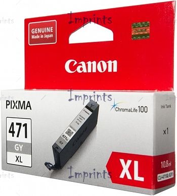 Купить Картридж Canon CLI-471XL GY серый, № 471XL оригинальный Картридж Canon CLI-471XL GY серый, № 471XL оригинальный