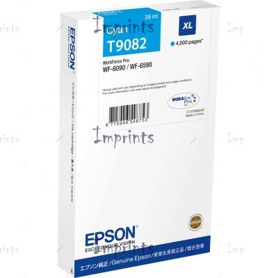 Купить Картридж Epson C13T908240 голубой, № T9082 оригинальный Картридж Epson C13T908240 голубой, № T9082 оригинальный