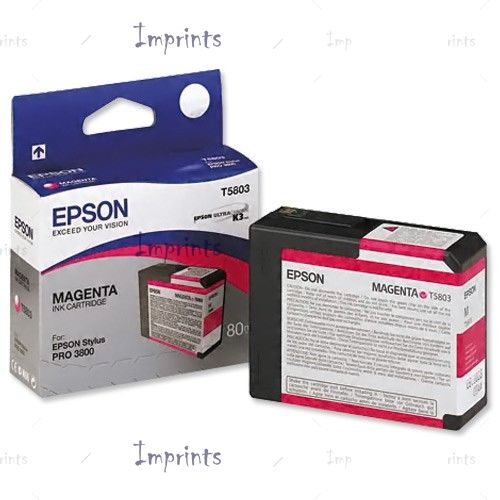 Купить Картридж Epson T580300 пурпурный, № T5803 оригинальный Картридж Epson T580300 пурпурный, № T5803 оригинальный