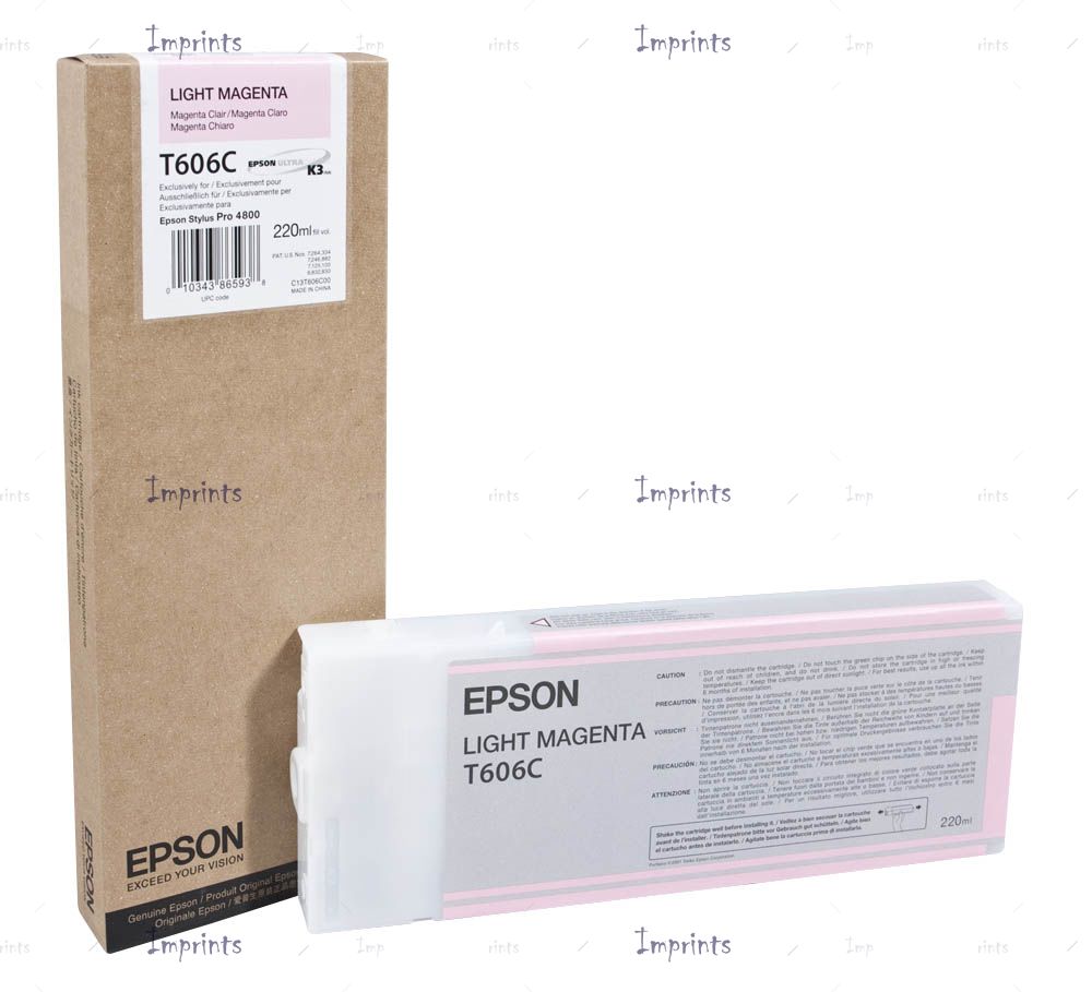 Купить Картридж Epson T606C св.пурпурный, № T606C оригинальный Картридж Epson T606C св.пурпурный, № T606C оригинальный