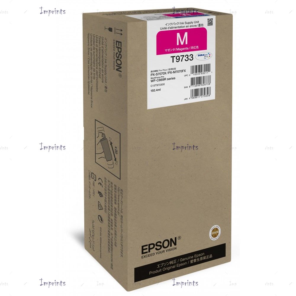 Купить Картридж Epson T9733 пурпурный XL оригинальный Картридж Epson T9733 пурпурный XL оригинальный
