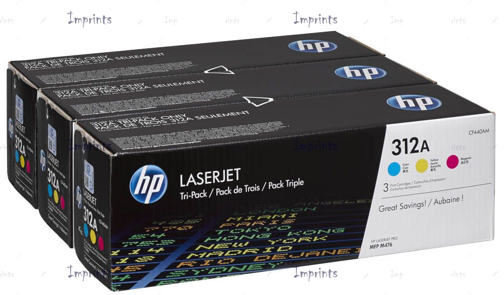 Купить Картридж HP CF440AM набор (цветные), № 312A оригинальный Картридж HP CF440AM набор (цветные), № 312A оригинальный
