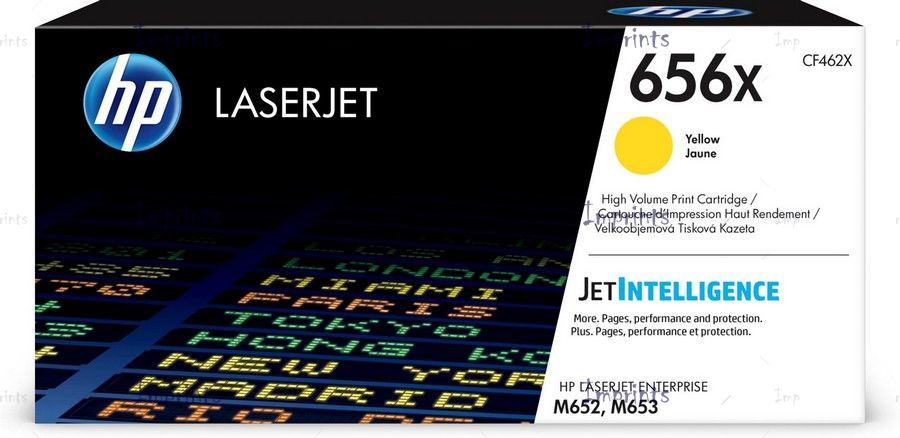 Купить Картридж HP CF462X желтый, № 656X оригинальный Картридж HP CF462X желтый, № 656X оригинальный