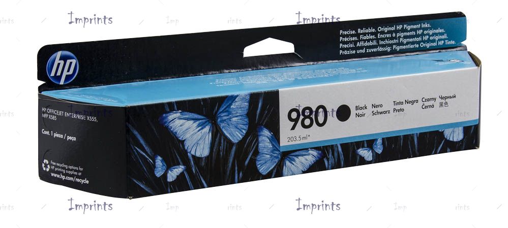 Купить Картридж HP D8J10A черный, № 980 оригинальный Картридж HP D8J10A черный, № 980 оригинальный