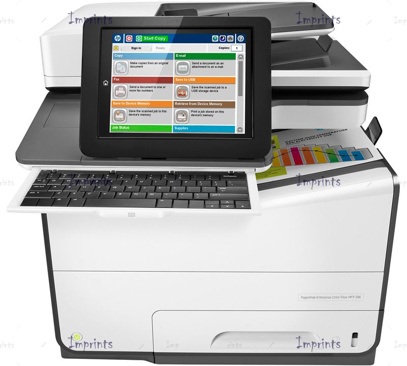Купить МФУ HP PageWide Enterprise 586z МФУ HP PageWide Enterprise 586z