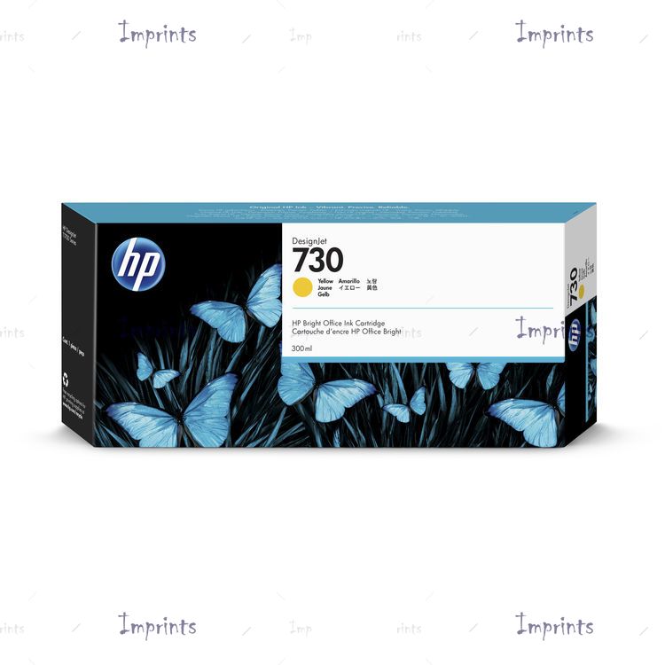 Купить Картридж HP P2V70A желтый увеличенный, № 730 оригинальный Картридж HP P2V70A желтый увеличенный, № 730 оригинальный