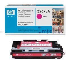 Купить Картридж HP Q2673A пурпурный, № 309A оригинальный Картридж HP Q2673A пурпурный, № 309A оригинальный