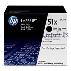 Купить Картридж HP Q7551XD двойной , № 51XD оригинальный Картридж HP Q7551XD двойной , № 51XD оригинальный