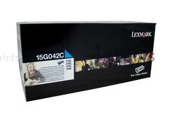 Купить Картридж Lexmark 15G042C голубой оригинальный Картридж Lexmark 15G042C голубой оригинальный