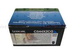 Купить Картридж Lexmark C544X2CG голубой XXL оригинальный Картридж Lexmark C544X2CG голубой XXL оригинальный