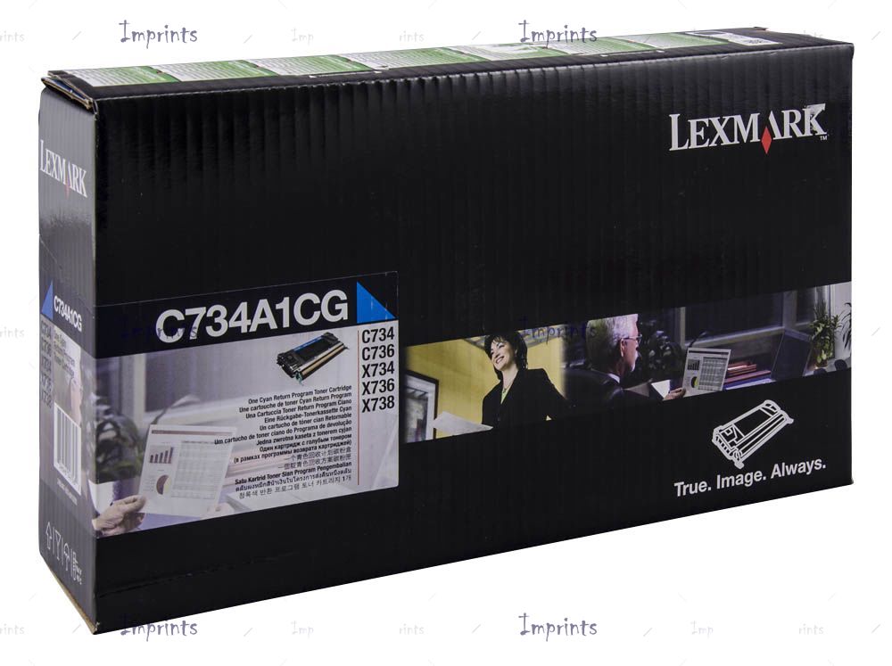 Купить Картридж Lexmark C734A1CG голубой оригинальный Картридж Lexmark C734A1CG голубой оригинальный