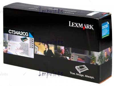 Купить Картридж Lexmark C734A2CG голубой оригинальный Картридж Lexmark C734A2CG голубой оригинальный