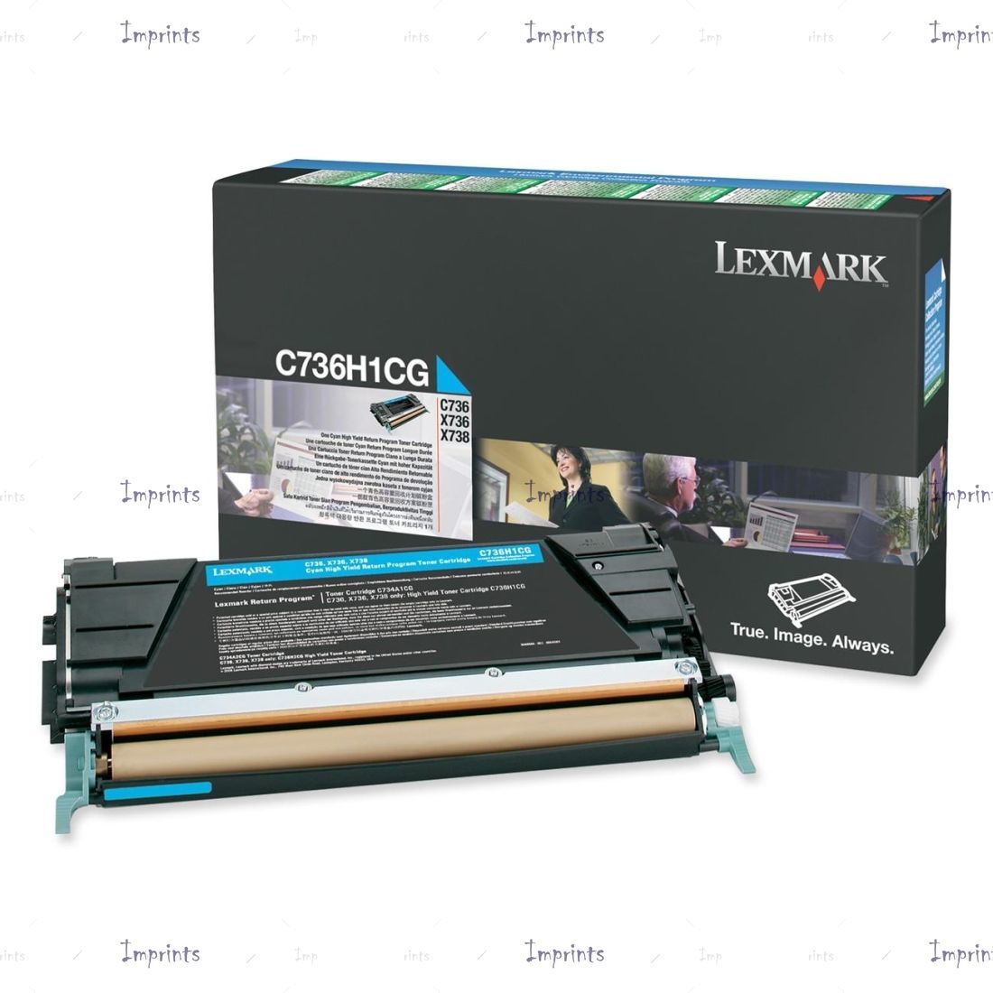 Купить Картридж Lexmark C736H1CG голубой увеличенный оригинальный Картридж Lexmark C736H1CG голубой увеличенный оригинальный