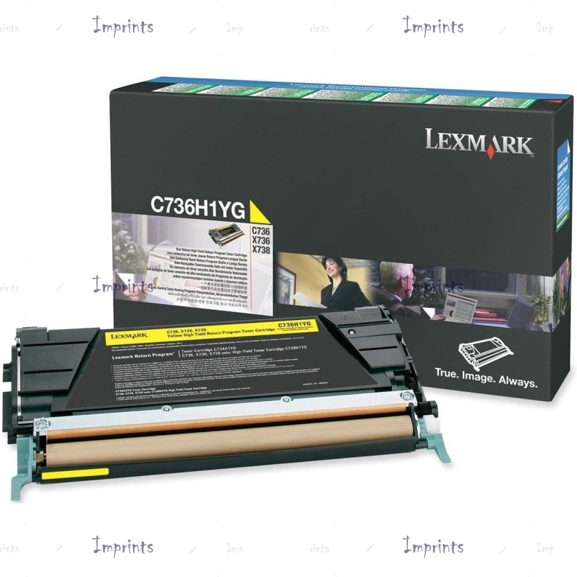 Купить Картридж Lexmark C736H1YG желтый увеличенный оригинальный Картридж Lexmark C736H1YG желтый увеличенный оригинальный