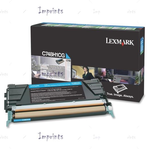 Купить Картридж Lexmark C748H1CG голубой увеличенный оригинальный Картридж Lexmark C748H1CG голубой увеличенный оригинальный
