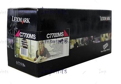 Купить Картридж Lexmark C7700MS пурпурный оригинальный Картридж Lexmark C7700MS пурпурный оригинальный