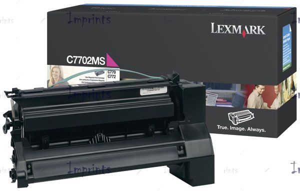 Купить Картридж Lexmark C7702MS пурпурный оригинальный Картридж Lexmark C7702MS пурпурный оригинальный