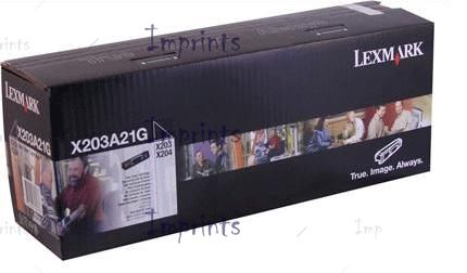 Купить Картридж Lexmark X203A21G черный невозвратный оригинальный Картридж Lexmark X203A21G черный невозвратный оригинальный