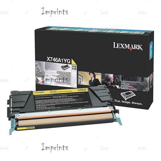 Купить Картридж Lexmark X746A1YG желтый оригинальный Картридж Lexmark X746A1YG желтый оригинальный