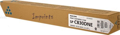 Купить Картридж Ricoh SP C830DNE Cyan голубой оригинальный Картридж Ricoh SP C830DNE Cyan голубой оригинальный