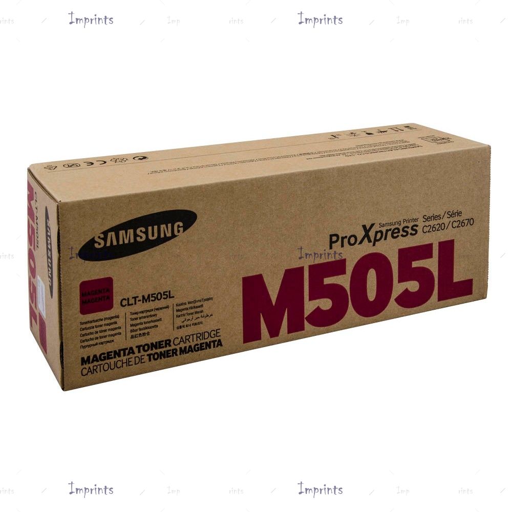 Купить Картридж Samsung CLT-M505L пурпурный, № M505L оригинальный Картридж Samsung CLT-M505L пурпурный, № M505L оригинальный