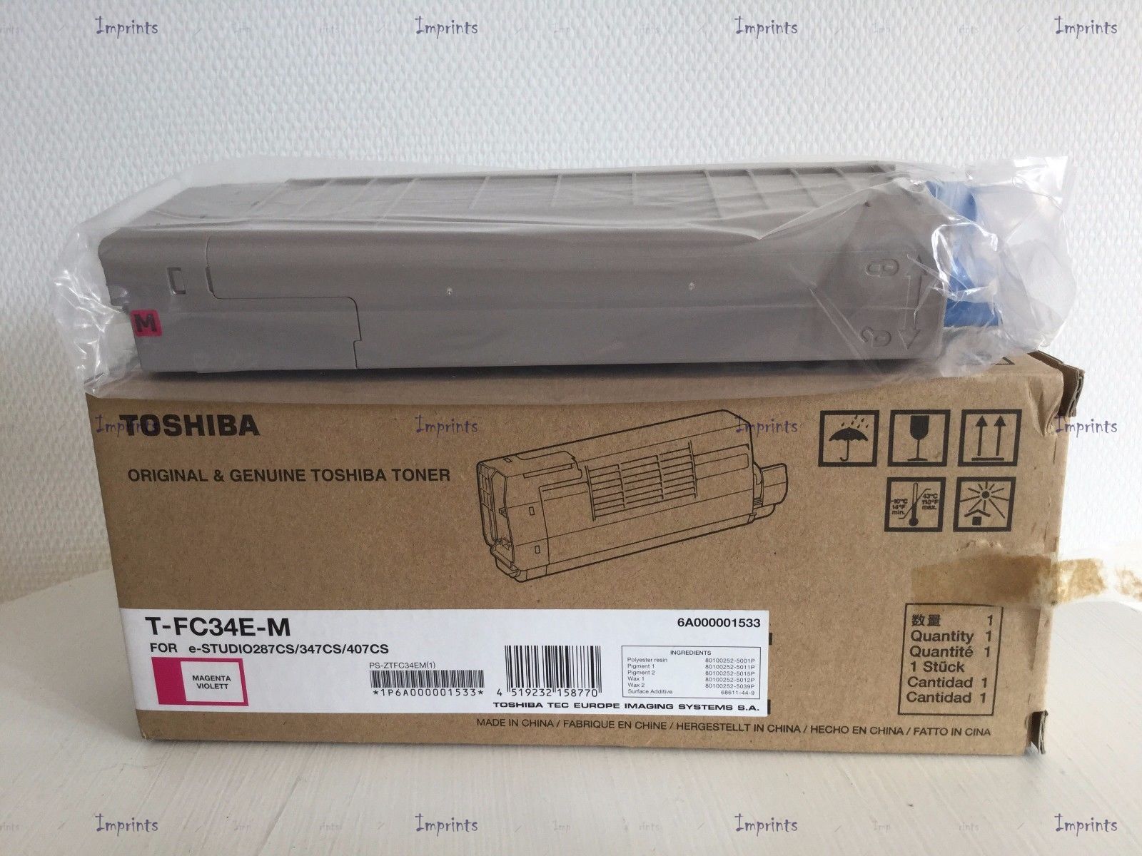 Купить Картридж Toshiba T-FC34E-M пурпурный оригинальный Картридж Toshiba T-FC34E-M пурпурный оригинальный